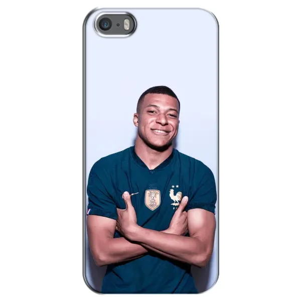 Чехол с рисунком «Мбаппешичка» для iPhone 5 / 5s / SE