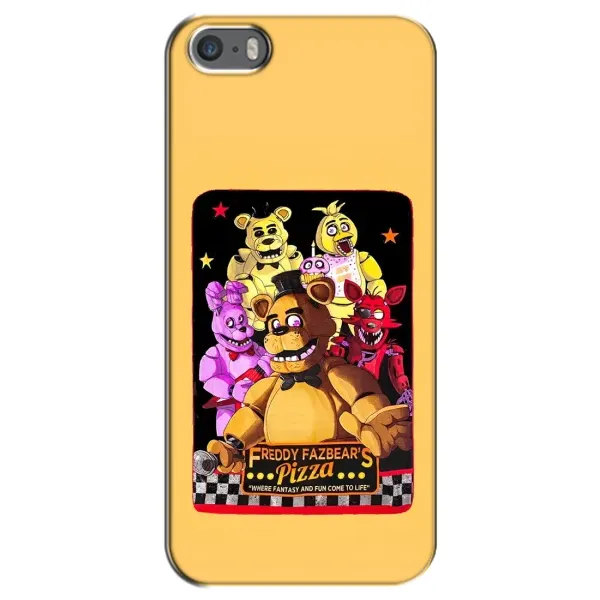 Чехол с рисунком «Медведь Фредди» для iPhone 5 / 5s / SE