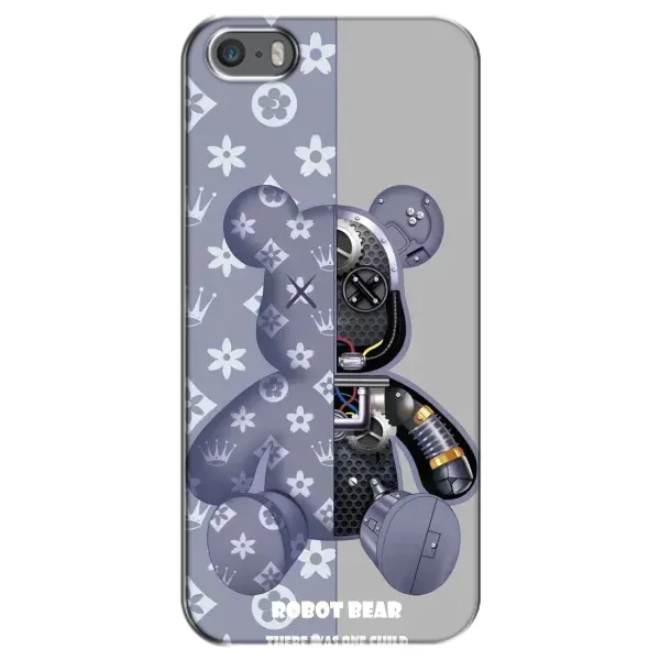 Чехол с рисунком «Медведь Louis Vuitton» для iPhone 5 / 5s / SE