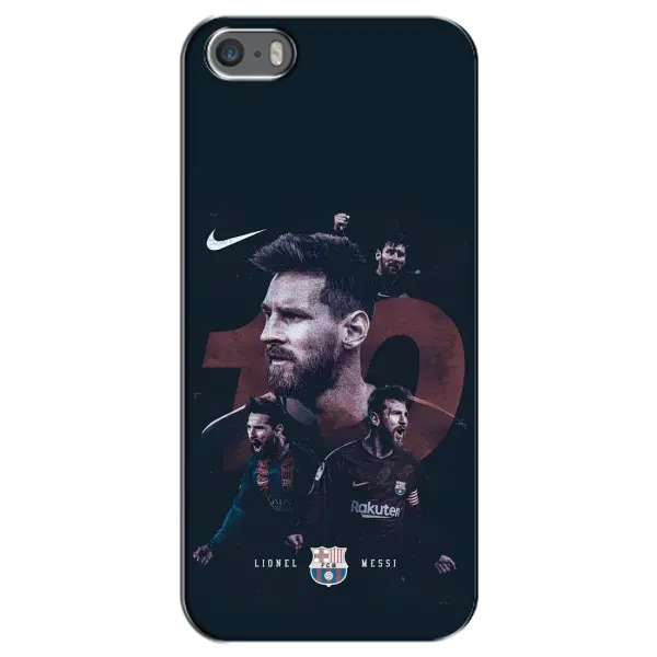 Чехол с рисунком «Месси 10» для iPhone 5 / 5s / SE