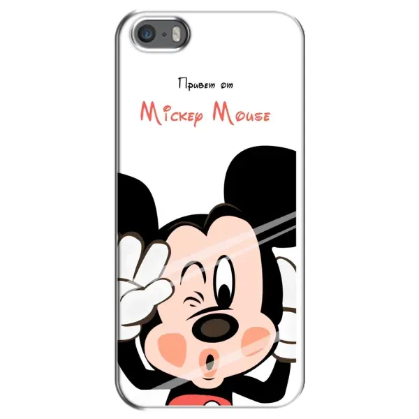Чехол с рисунком «Mickey Mouse» для iPhone 5 / 5s / SE Чехол с рисунком «Mickey Mouse» для iPhone 5 / 5s / SE