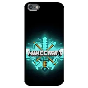 Чехол майнкрафт для iPhone 5 / 5s / SE (MineCraft 2)