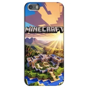 Чехол майнкрафт для iPhone 5 / 5s / SE (MINECRAFT)