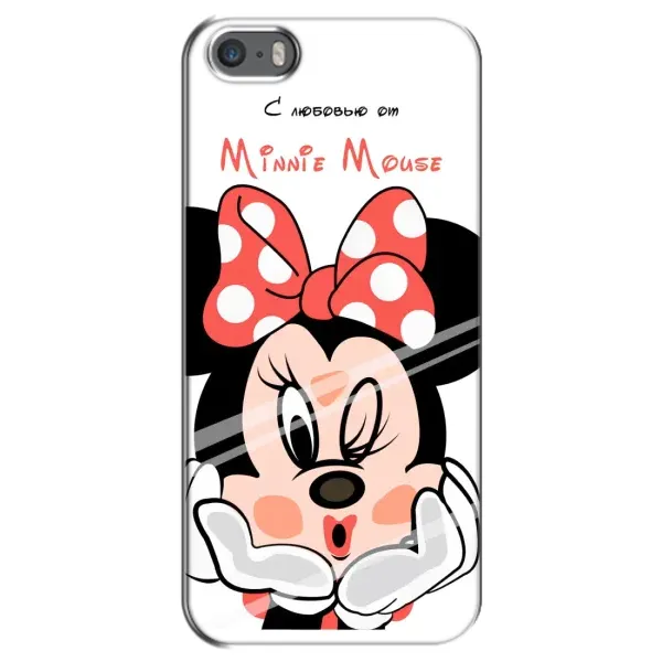 Чехол с рисунком «Minni Mouse» для iPhone 5 / 5s / SE Чехол с рисунком «Minni Mouse» для iPhone 5 / 5s / SE