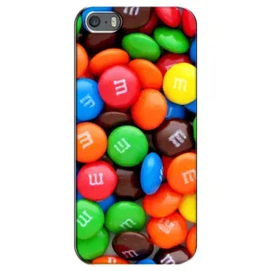 Чохол з зображенням смачної їжі для iPhone 5 / 5s / SE (Різнокольорові M&M'S)