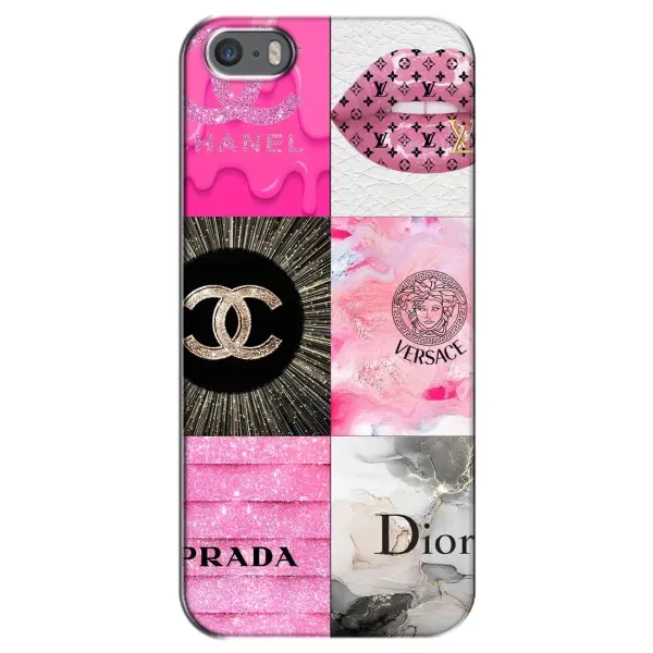 Чохол з малюнком «Модніца» для iPhone 5 / 5s / SE