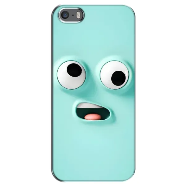 Чехол с рисунком «Забавное мятное лицо» для iPhone 5 / 5s / SE Чехол с рисунком «Забавное мятное лицо» для iPhone 5 / 5s / SE