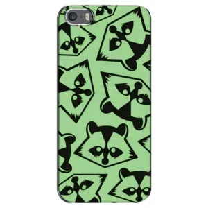 Силіконовий Чохол з Энотами на iPhone 5 / 5s / SE (Мордочки Єнота)