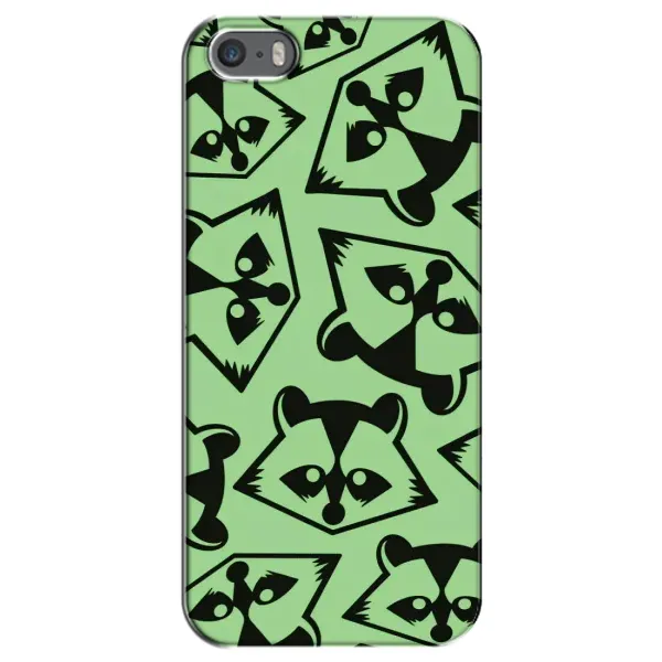 Чехол с рисунком «Мордочки Енота» для iPhone 5 / 5s / SE Чехол с рисунком «Мордочки Енота» для iPhone 5 / 5s / SE