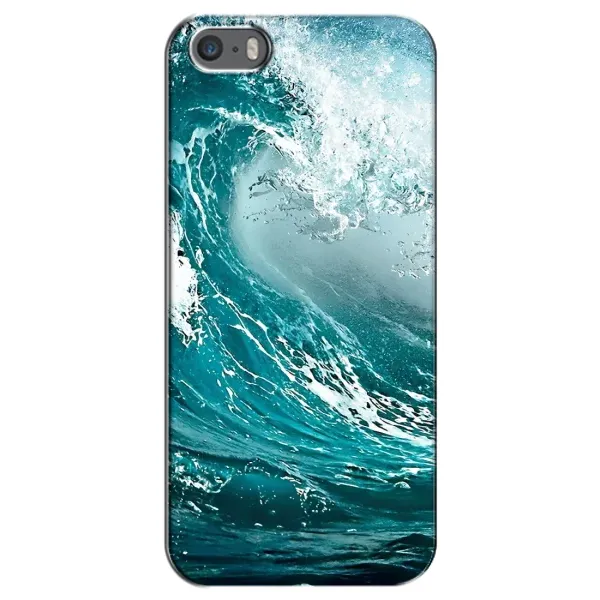 Чехол с рисунком «Морская волна» для iPhone 5 / 5s / SE