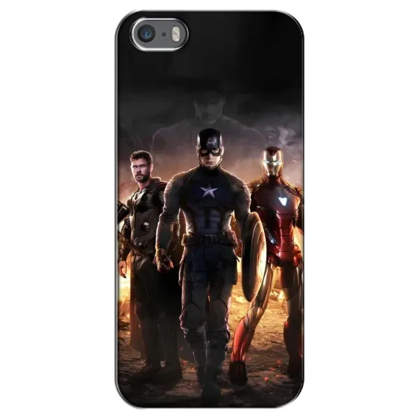 Чехол с рисунком «Мстители» для iPhone 5 / 5s / SE
