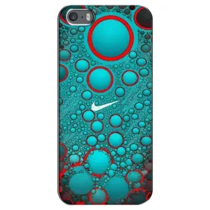 Силиконовый Чехол на iPhone 5 / 5s / SE с картинкой Nike (Найк зеленый)