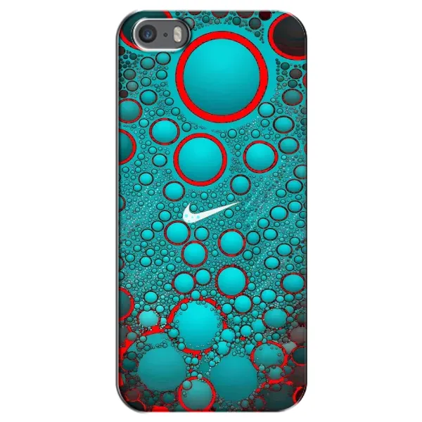 Чехол с рисунком «Найк зеленый» для iPhone 5 / 5s / SE