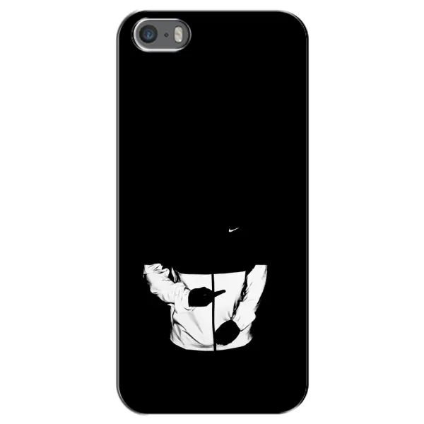 Чехол с рисунком «Nike стиль» для iPhone 5 / 5s / SE