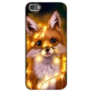 Чохол з Лисичкою для iPhone 5 / 5s / SE (Новорічне лисеня)