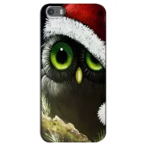 Чохли з принтом СОВИ для iPhone 5 / 5s / SE (Новорічна Сова)