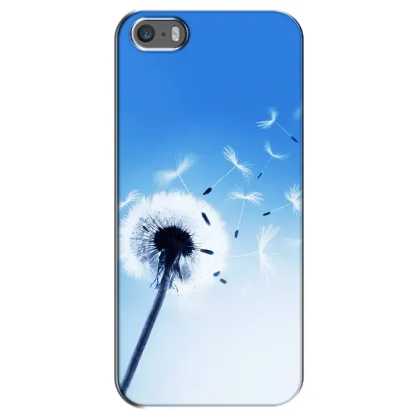 Чехол с рисунком «Одуванчик на голубом» для iPhone 5 / 5s / SE Чехол с рисунком «Одуванчик на голубом» для iPhone 5 / 5s / SE