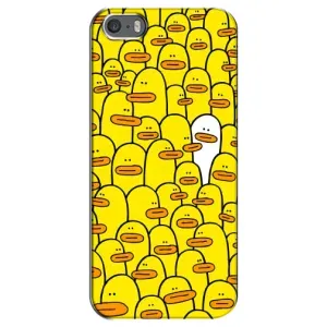 Силіконовий бампер з картинкою звірів для iPhone 5 / 5s / SE (Особливий)