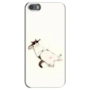 Чохол на тематику: Коти для iPhone 5 / 5s / SE (Відпочинок)