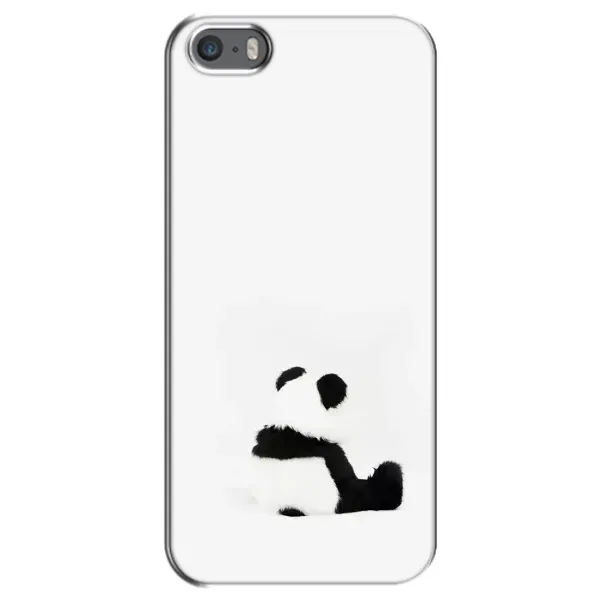 Чехол с рисунком «Панда обиделся» для iPhone 5 / 5s / SE
