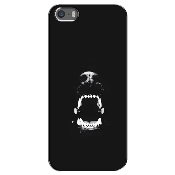 Чехол с рисунком «Пасть добермана» для iPhone 5 / 5s / SE Чехол с рисунком «Пасть добермана» для iPhone 5 / 5s / SE
