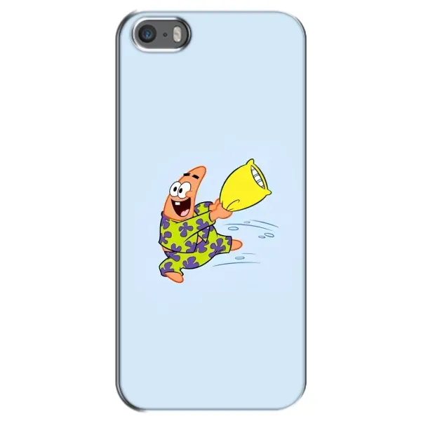 Чехол с рисунком «Патрик с подушкой» для iPhone 5 / 5s / SE
