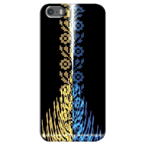 Чехол с рисунком «Патриотическая вышиванка» для iPhone 5 / 5s / SE Чехол с рисунком «Патриотическая вышиванка» для iPhone 5 / 5s / SE