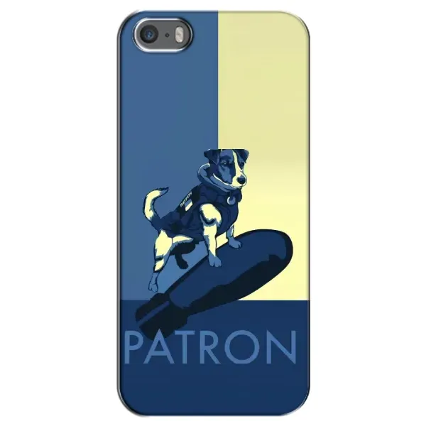 Чехол с рисунком «Patron» для iPhone 5 / 5s / SE
