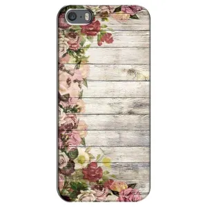Чехлы с тематикой "ЦВЕТЫ" на iPhone 5 / 5s / SE (Плетущиеся цветы)