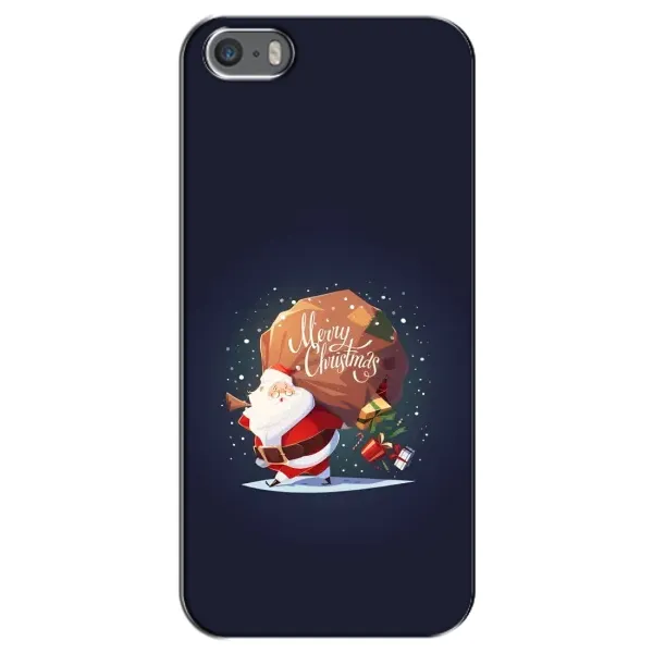 Чехол с рисунком «Подарки от Санты» для iPhone 5 / 5s / SE Чехол с рисунком «Подарки от Санты» для iPhone 5 / 5s / SE