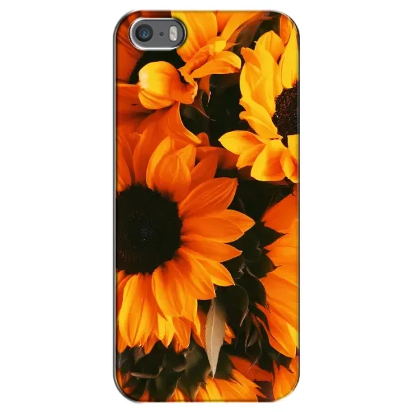 Чехол с рисунком «подсолнухи» для iPhone 5 / 5s / SE Чехол с рисунком «подсолнухи» для iPhone 5 / 5s / SE