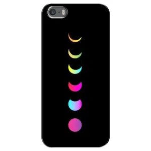 Чохол (ТПУ) з планетами на iPhone 5 / 5s / SE (Повнолуння)