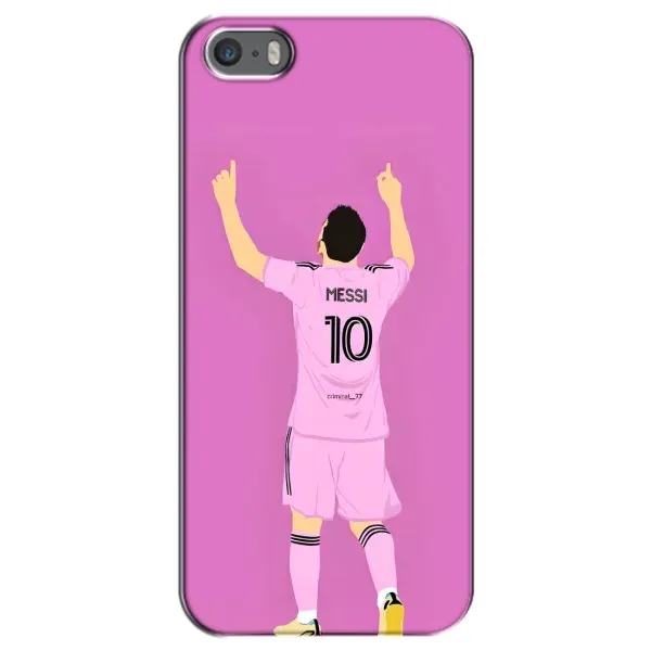Чехол с рисунком «Празднование Месси» для iPhone 5 / 5s / SE