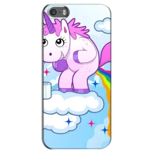 Чохол Unicorn на iPhone 5 / 5s / SE (Веселка Єдиноріга)