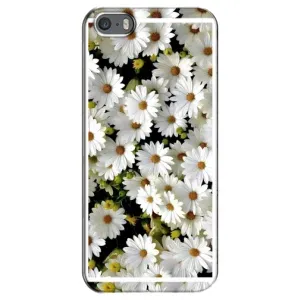 Чехол с ромашками на iPhone 5 / 5s / SE (Рамка в ромашках)