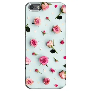 Чехлы с принтом Розочки для iPhone 5 / 5s / SE (Разные цветы)