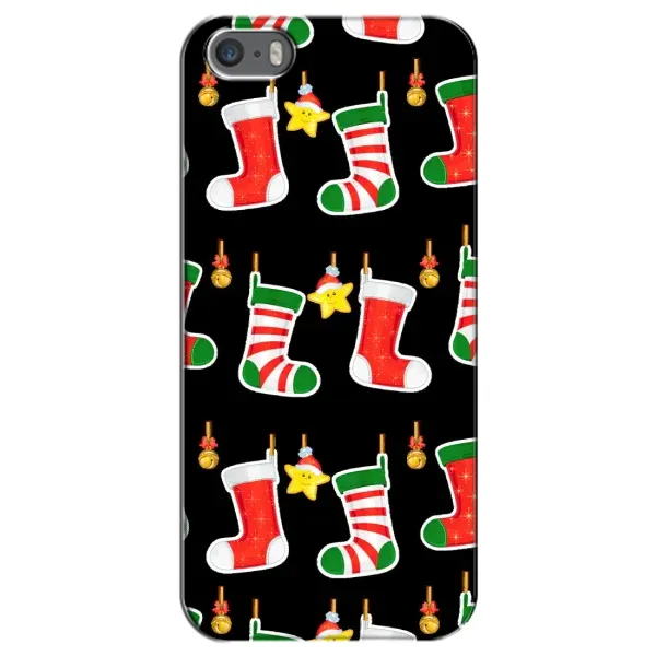 Чехол с рисунком «Рождественские подарки» для iPhone 5 / 5s / SE