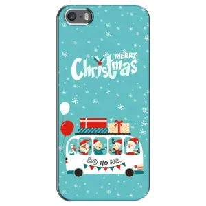 Силиконовый бампер на рождество для iPhone 5 / 5s / SE (Рождественское настроение)