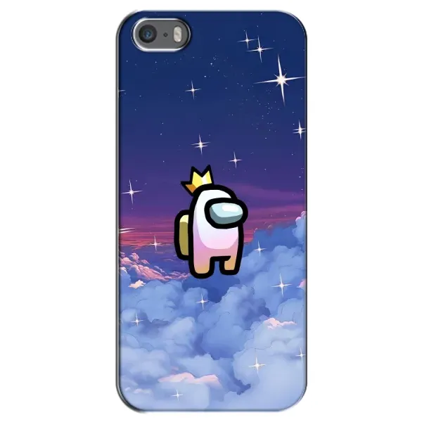 Чехол с рисунком «С Короной» для iPhone 5 / 5s / SE Чехол с рисунком «С Короной» для iPhone 5 / 5s / SE