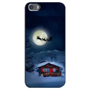 Чехол Санта Клаус для iPhone 5 / 5s / SE (Санта)