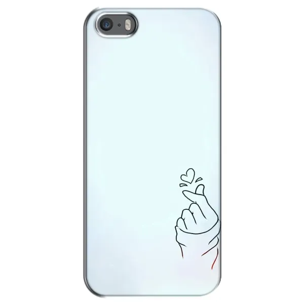 Чехол с рисунком «Сердце на голубом» для iPhone 5 / 5s / SE Чехол с рисунком «Сердце на голубом» для iPhone 5 / 5s / SE