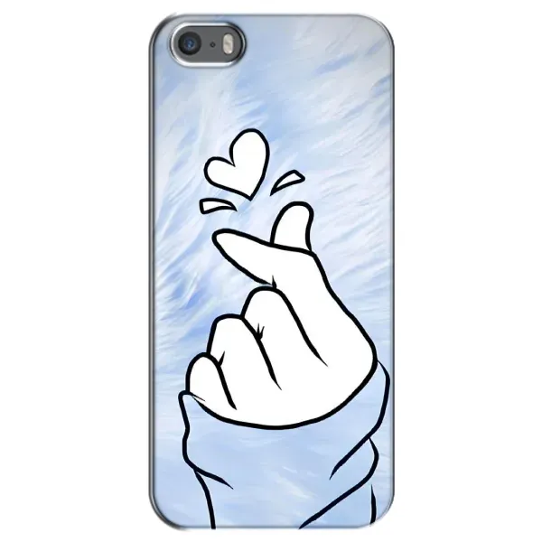 Чехол с рисунком «Сердечка знак» для iPhone 5 / 5s / SE Чехол с рисунком «Сердечка знак» для iPhone 5 / 5s / SE