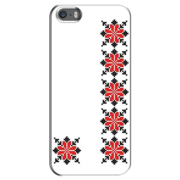 Чехол с рисунком «Силуэт вышиванки» для iPhone 5 / 5s / SE Чехол с рисунком «Силуэт вышиванки» для iPhone 5 / 5s / SE