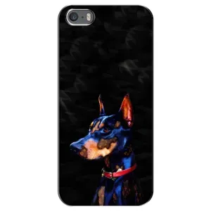 Бампер для iPhone 5 / 5s / SE з картинкою "Песики" (Собака Мопсік)