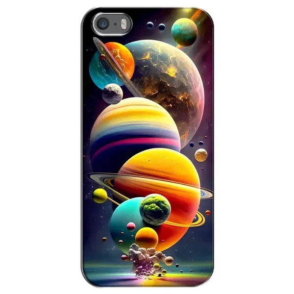 Чехол с рисунком «Солнечна система» для iPhone 5 / 5s / SE Чехол с рисунком «Солнечна система» для iPhone 5 / 5s / SE