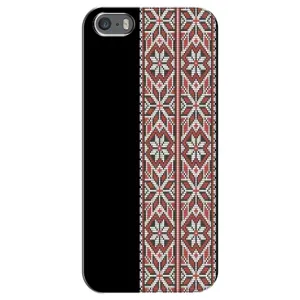 Силиконовый Чехол на iPhone 5 / 5s / SE с картинкой Вышиванки (Стильная вишиванка)
