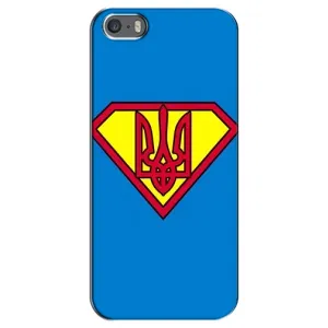 Чехол с картинкой (Патриотический ГЕРБ) на iPhone 5 / 5s / SE (Super - Герб)