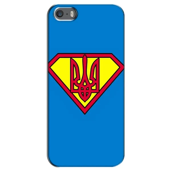Чехол с рисунком «Super - Герб» для iPhone 5 / 5s / SE Чехол с рисунком «Super - Герб» для iPhone 5 / 5s / SE
