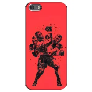 Чехлы с принтом Спортивная тематика для iPhone 5 / 5s / SE (Тайсон Бокс)