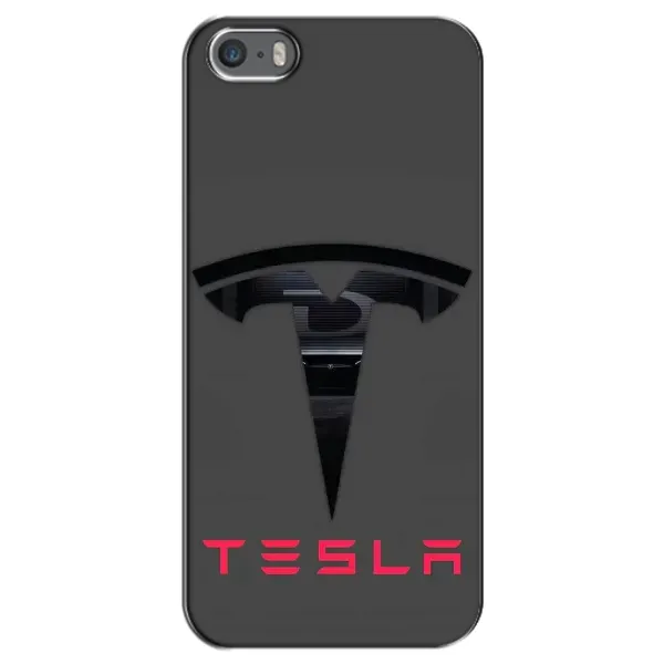 Чехол с рисунком «Logo TESLA» для iPhone 5 / 5s / SE Чехол с рисунком «Logo TESLA» для iPhone 5 / 5s / SE